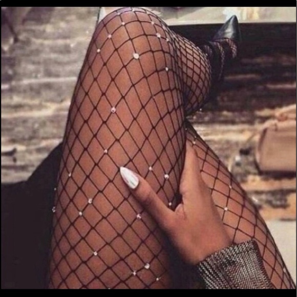 Accessories - Jeweled Fishnets ❤️